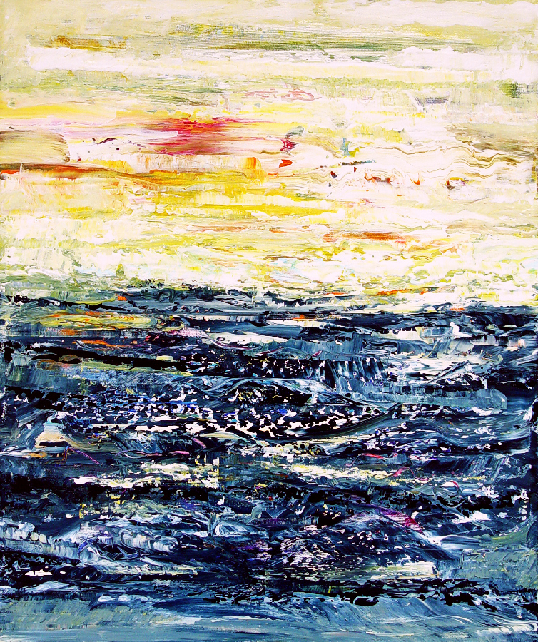 Composition VM625, Akryl na plátně, 2015, 60 x 50   cm